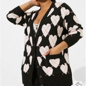 Vegan Cashmere Oversized Cardigan Sweater - Torrid